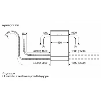 Πλυντήριο πιάτων SPV4HKX12E Σειρά 4 με Home Connect