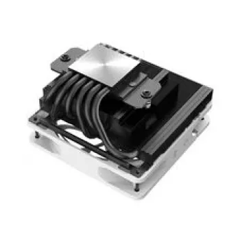Ψύκτρα CPU Akasa VIPER H6L λευκή – επίπεδη ψύκτρα αέρα, ένας ανεμιστήρας, ψύκτρα Tower