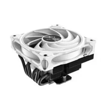 Ψύκτρα CPU Akasa SOHO H6L RGB λευκή – ψύκτρα Low-Profile με ανεμιστήρα RGB, συμβατή με συμπαγή συστήματα Mini-ITX