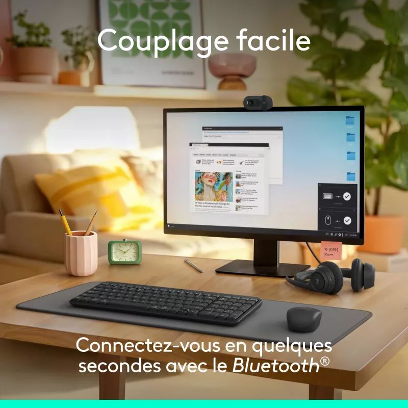 Logitech MK250 - Σετ πληκτρολογίου-ποντικιού - Ασύρματο