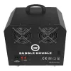 LIGHT4ME BUBBLE DOUBLE - Μηχανή φυσαλίδων 300W, ασύρματο τηλεχειριστήριο