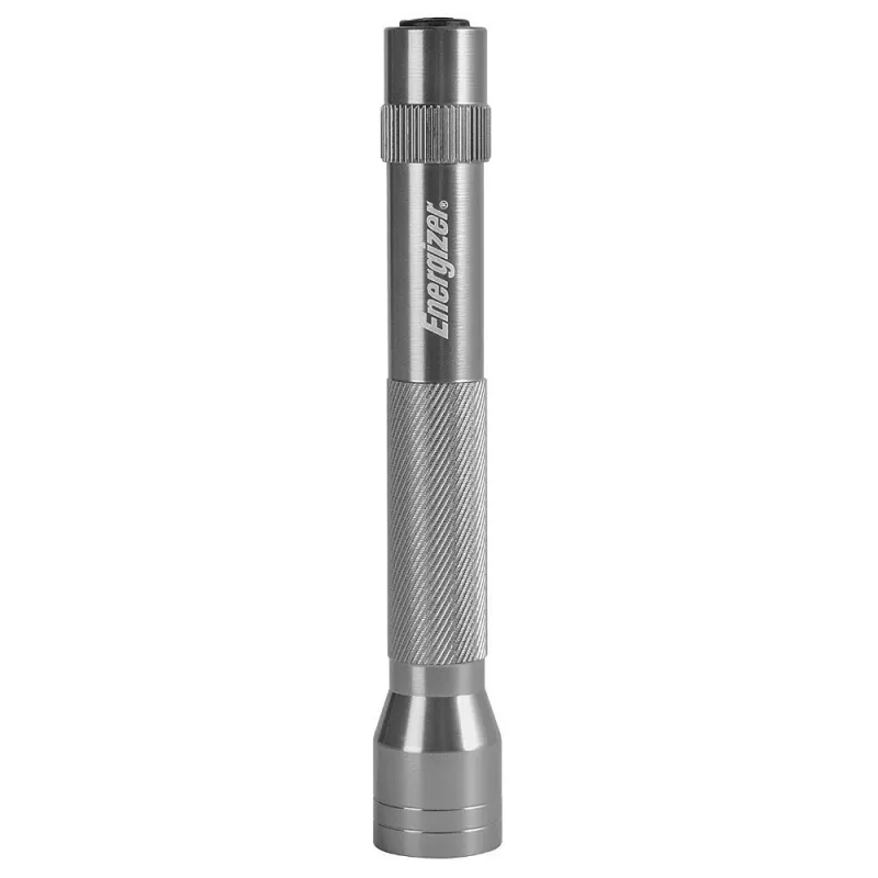 LED Μεταλλικός φακός 90 Lumen ασημί