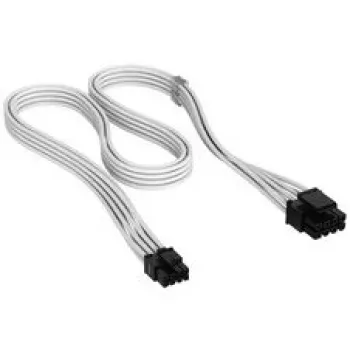Corsair Premium-Sleeved Καλώδιο 8-Pin ATX, για τροφοδοτικό Τύπου 5 – Λευκό