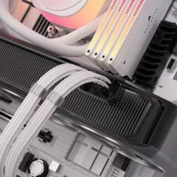 Corsair Premium-Sleeved Καλώδιο 6+2-Pin PCIe, για τροφοδοτικό Τύπου 5 – Λευκό