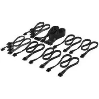 Corsair Σετ καλωδίων, Type 4, DC Cable Pro Kit, μεμονωμένα sleeved – μαύρο