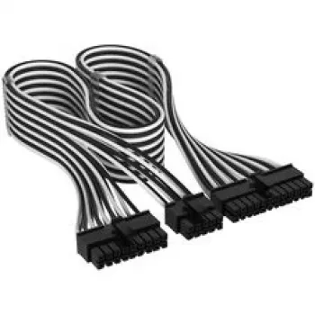 Corsair Σετ καλωδίων, Type 4, DC Cable Pro Kit, μεμονωμένα sleeved – μαύρο / λευκό