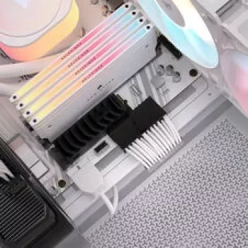 Corsair καλώδιο, Type 4, τροφοδοτικό ATX motherboard, 24-pin, 610 mm, μεμονωμένα sleeved – λευκό