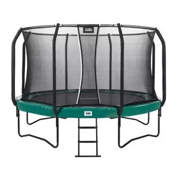 Trampolin Salta First Class 427 cm με δίχτυ ασφαλείας — τραμπολίνο ελεύθερου χρόνου για τον κήπο