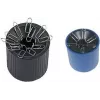 Helit H6390895 - μαύρο - πλαστικό - 73 mm - 71 mm
