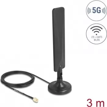 Κεραία DELOCK 10040 5G LTE SMA-βύσμα αρσενικό 3 dBi omnidirectional