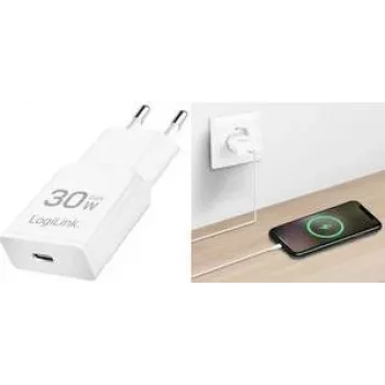 Logilink PA0347 τροφοδοτικό λευκό
