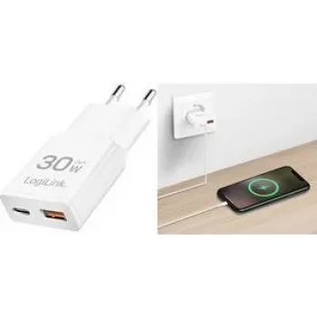 Logilink PA0348 τροφοδοτικό λευκό