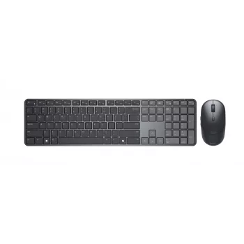 Dell Pro 7 Slim KM726 | σετ πληκτρολογίου και ποντικιού | ασύρματο | ποντίκι περιλαμβάνεται | μπαταρίες περιλαμβάνονται | λιθουανικό | ασύρματη σύνδεση | μαύρο