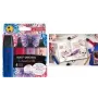 Μαρκαδόρος υπογράμμισης Stabilo BOSS Nature Colors Wildflower Edition, σετ 4 τεμαχίων, μύτη σφήνας 2–5 mm, χρόνος ανοιχτού καπακιού