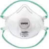 Μάσκα αναπνοής UVEX silv-Air classic 2310 planet FFP2 — μισή μάσκα μίας χρήσης, 15 τεμ.