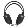 Ενσύρματα ακουστικά gaming USB DEFENDER GOTHIC RGB με μικρόφωνο, μαύρα