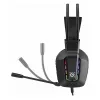 Ενσύρματα ακουστικά gaming USB DEFENDER GOTHIC RGB με μικρόφωνο, μαύρα
