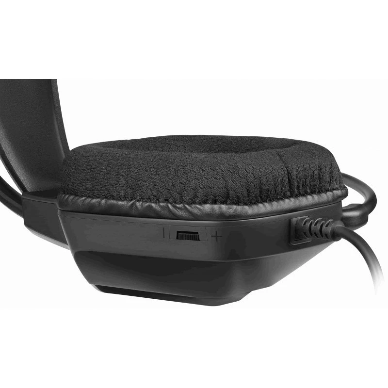 Ενσύρματα ακουστικά gaming USB DEFENDER GOTHIC RGB με μικρόφωνο, μαύρα