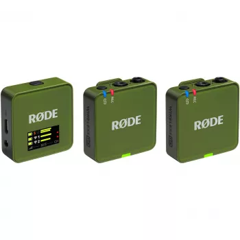 Μικρόφωνο Rode Wireless Go III σκούρο πράσινο