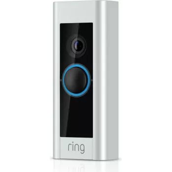 Ring Video Doorbell Pro 2 Plug-in - Nickel - Satinated Steel - House - 150° - 150° - Wireless - 802.11b,802.11g,Wi-Fi 4 (802.11n),Wi-Fi 5 (802.11ac) (8VRBPZ-0EU0)