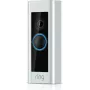 Ring Video Doorbell Pro 2 Plug-in - Nickel - Satinated Steel - House - 150° - 150° - Wireless - 802.11b,802.11g,Wi-Fi 4 (802.11n),Wi-Fi 5 (802.11ac) (8VRBPZ-0EU0)