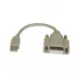 Σειριακό καλώδιο M-Cab 7200448 USB Type-A Γκρι 0,2 m