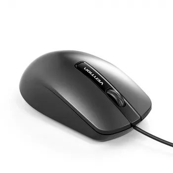 Ποντίκι USB Οπτικό ΜΑΥΡΟ/ΚΤΑΒΓ Vention
