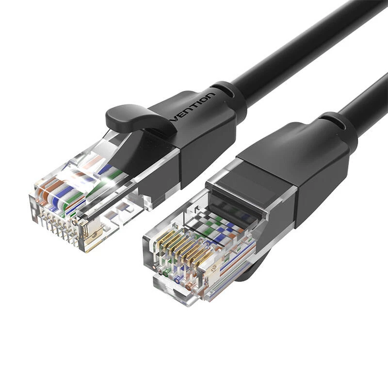 Καλώδιο δικτύου UTP CAT6 Vention IBEBG RJ45 Ethernet 1000Mbps 1,5m Μαύρο