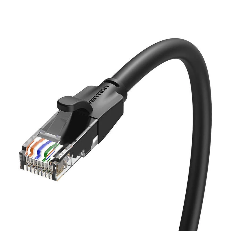 Καλώδιο δικτύου UTP CAT6 Vention IBEBG RJ45 Ethernet 1000Mbps 1,5m Μαύρο