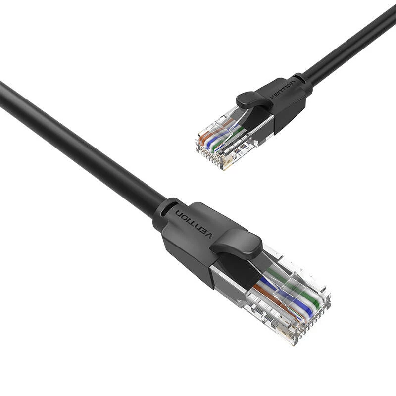 Καλώδιο δικτύου UTP CAT6 Vention IBEBG RJ45 Ethernet 1000Mbps 1,5m Μαύρο