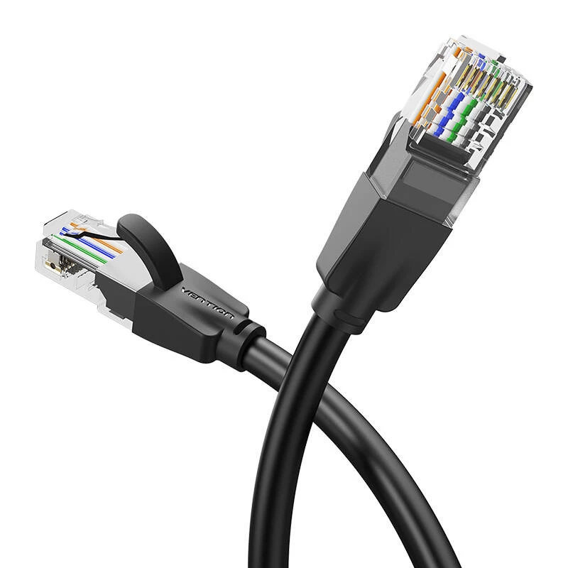 Καλώδιο δικτύου UTP CAT6 Vention IBEBG RJ45 Ethernet 1000Mbps 1,5m Μαύρο