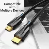 Καλώδιο HDMI 8K/1M Μαύρο Aanbf Vention