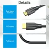 Καλώδιο HDMI 8K/1M Μαύρο Aanbf Vention