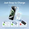 Powerbank ασύρματο 5000MAH 20W/MAGNETIC μαύρο FHSB0 Vention