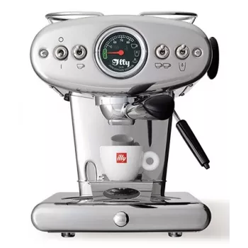 illy X1 Anniversary μηχανή για αλεσμένο καφέ και E.S.E.-Pads (ανοξείδωτο ατσάλι)