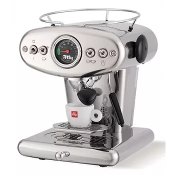 illy X1 Anniversary μηχανή για αλεσμένο καφέ και E.S.E.-Pads (ανοξείδωτο ατσάλι)