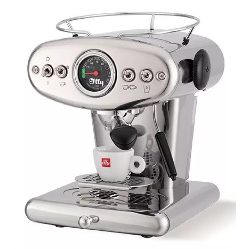 illy X1 Anniversary μηχανή για αλεσμένο καφέ και E.S.E.-Pads (ανοξείδωτο ατσάλι)