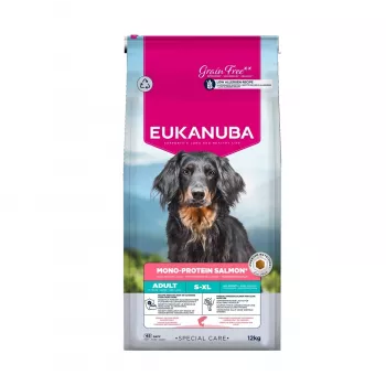 EUKANUBA Special Care Mono-Protein Adult Salmon ξηρά τροφή για σκύλους 12 kg
