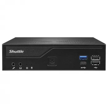 Shuttle Barebone λεπτό DH610V2 Intel/DDR5/μαύρο - Barebone - Intel Socket 1700 (Core i)