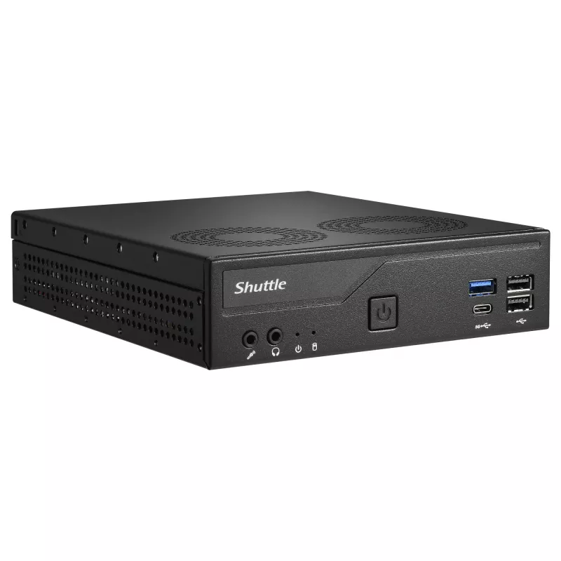 Shuttle Barebone λεπτό DH610V2 Intel/DDR5/μαύρο - Barebone - Intel Socket 1700 (Core i)