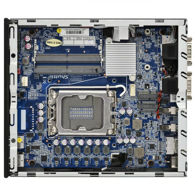 Shuttle Barebone λεπτό DH610V2 Intel/DDR5/μαύρο - Barebone - Intel Socket 1700 (Core i)