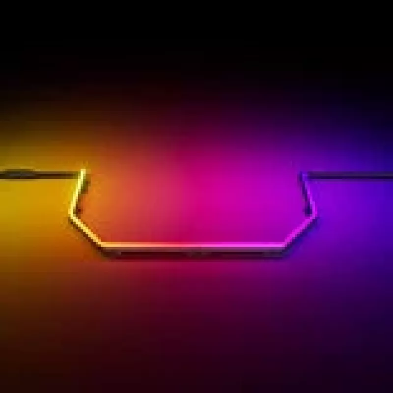 Λωρίδα LED HYTE Noodle LN70 ARGB 70 cm, μαύρο
