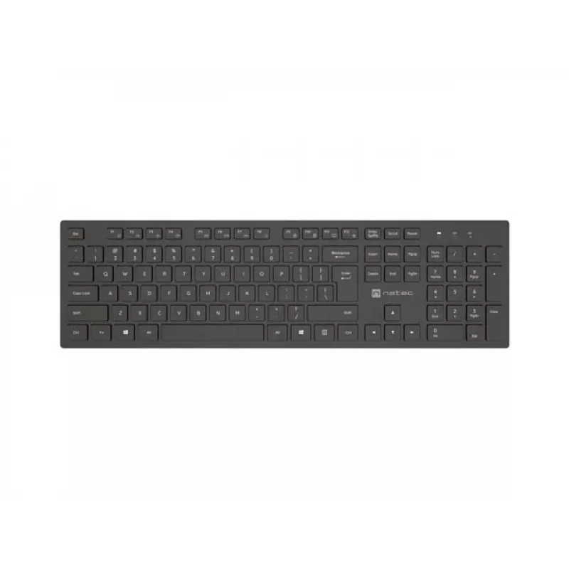 Πληκτρολόγιο NATEC HERRING Wireless 2.4 GHz λεπτό US layout