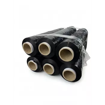 Μεμβράνη περιτυλίγματος μαύρη 23mic 3,0kg x 6 BOX