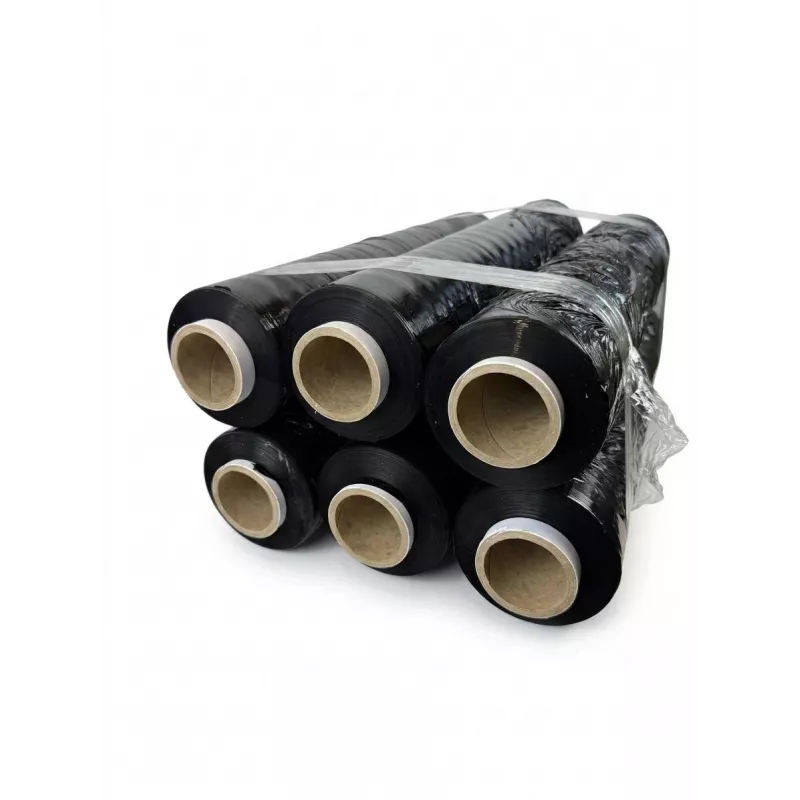 Μεμβράνη περιτυλίγματος μαύρη 23mic 3,0kg x 6 BOX