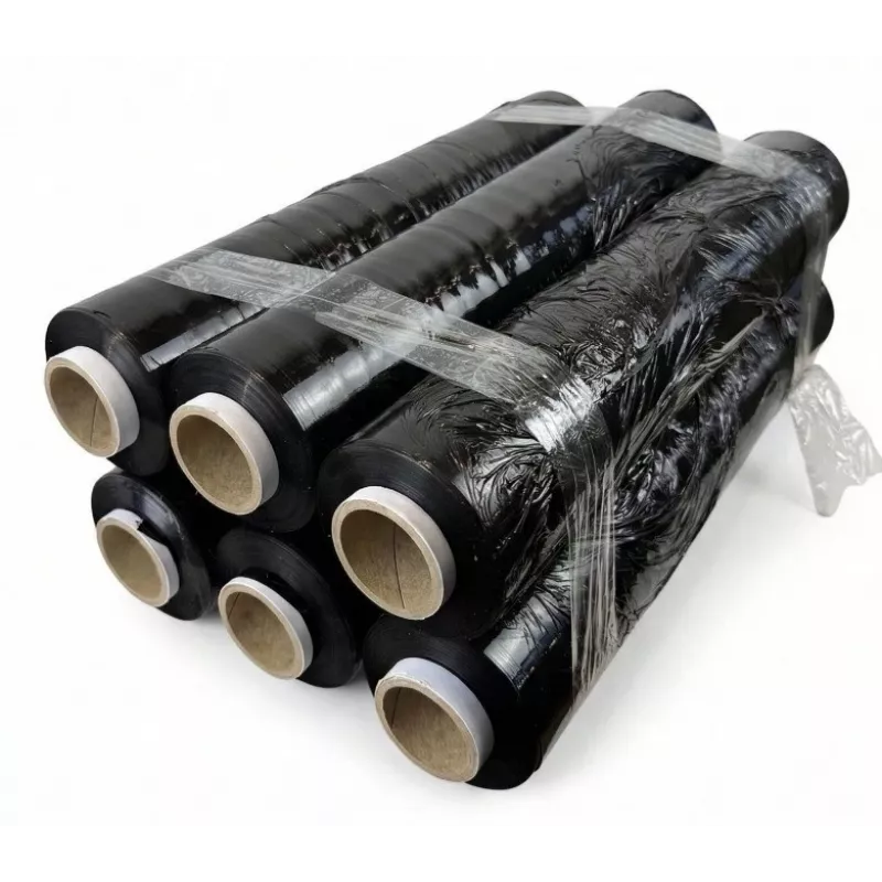 Μεμβράνη περιτυλίγματος μαύρη 23mic 3,0kg x 6 BOX