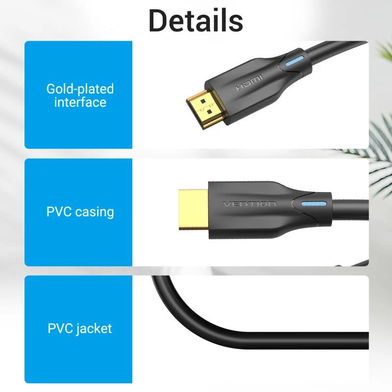 Καλώδιο HDMI 8K/3M Μαύρο Aanbi Vention