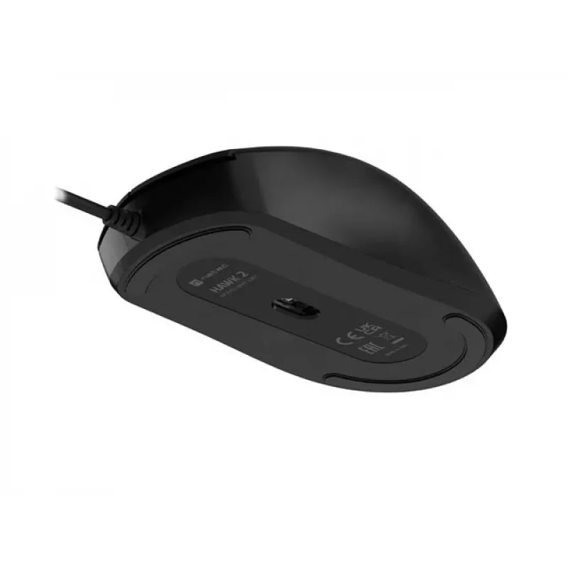 NATEC Hawk 2 ενσύρματο ποντίκι λέιζερ, μαύρο, έως 2400 DPI