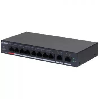 Switch DAHUA CS4010-8GT-110 PoE 10 θυρών, 8 θύρες PoE