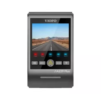 Dashcam VIOFO A229 PLUS 1CH-G GPS — 1 κανάλι, 2560×1440, GPS, Wi-Fi, οθόνη 2,4 ιντσών, MicroSD έως 512GB